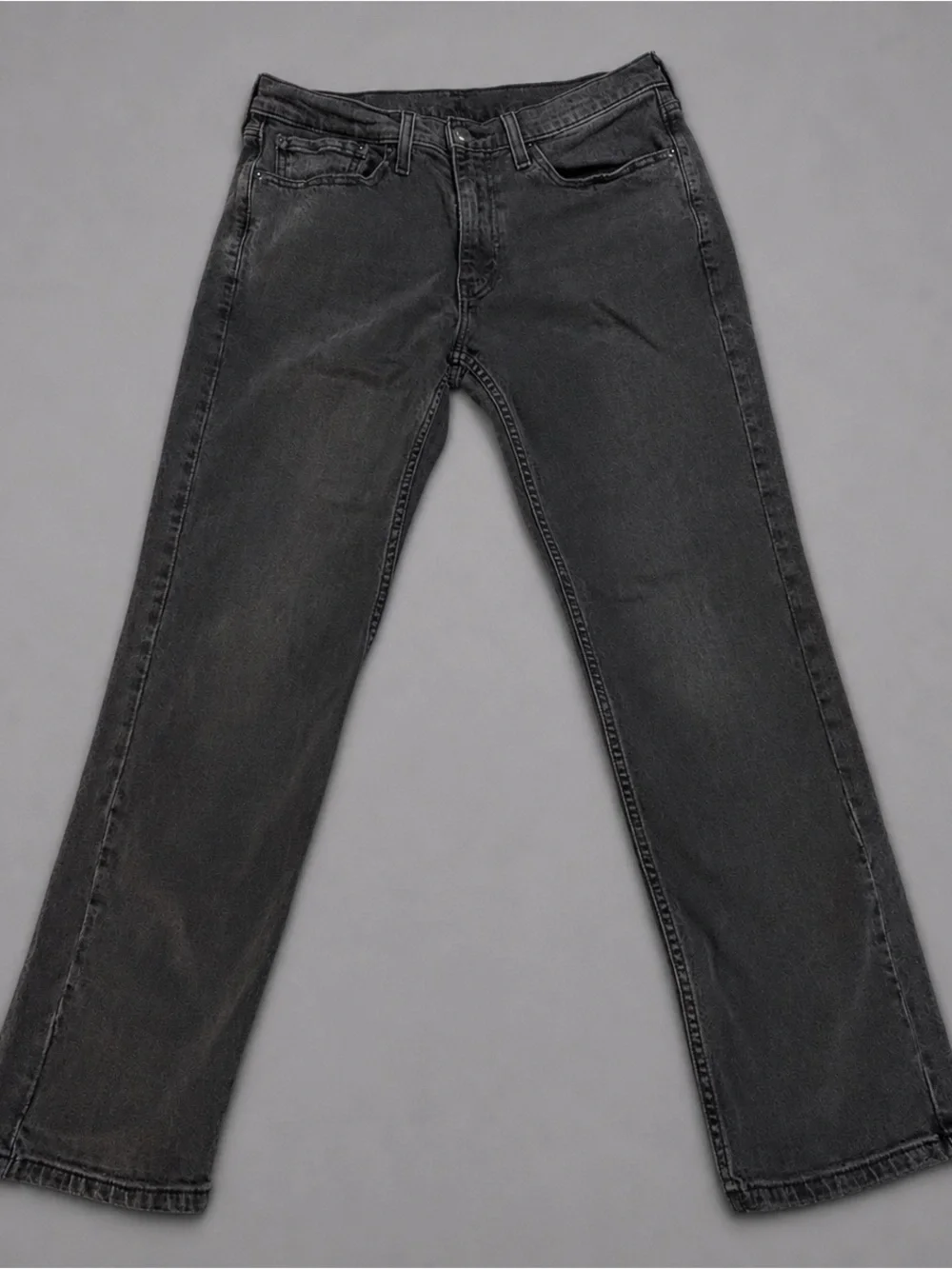 Levi’s 514 Men’s 31x30 Charcoal Gray Straight Fit Stretch Jeans